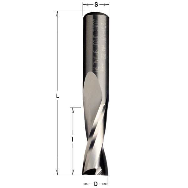 Фото Фреза спиральная монолитная 20x60x120 Z=2 S=20 RH в интернет-магазине ToolHaus.ru